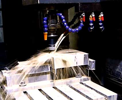 CNC machining machine